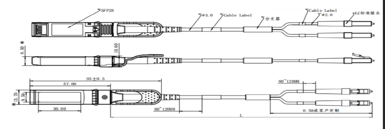 10G SR 液冷光模块features