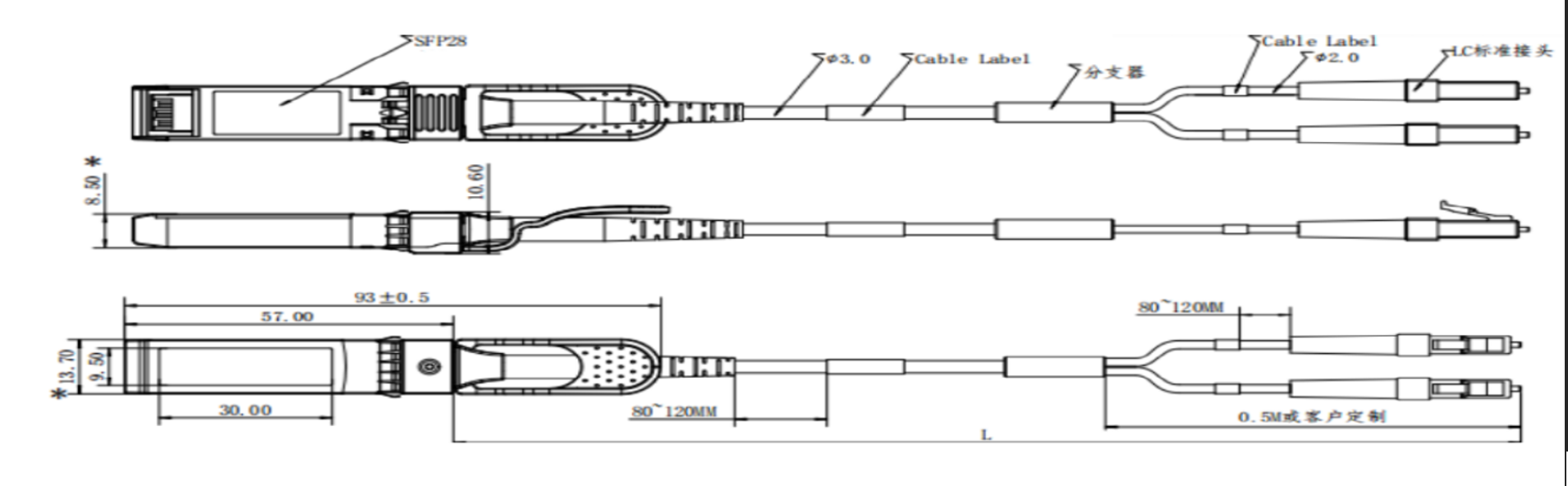 25G SR 液冷光模块features